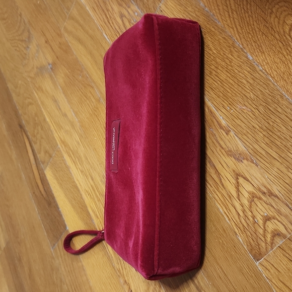 Dolce & Gabbana Beauty Cosmetic Bag Red Velvet Pouch - Picture 4 of 7